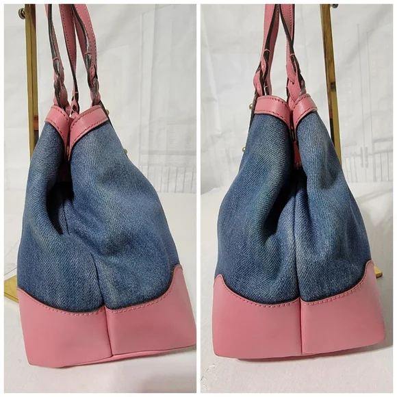 Authentic Gucci Craft Denim Tote Bag